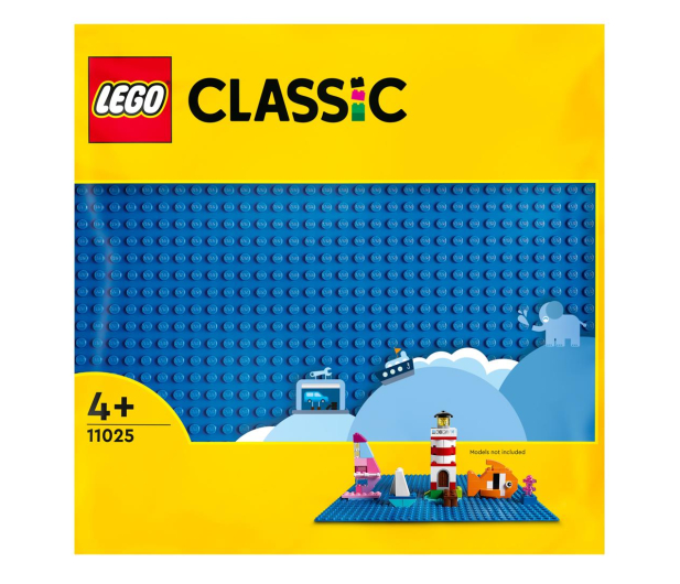 LEGO Classic 11025 Niebieska płytka konstrukcyjna - 1035643 - zdjęcie